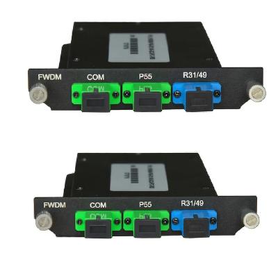 China Mux Demux Equipment For High Performance Fiber Optic Components Electronic FWDM -1 for sale