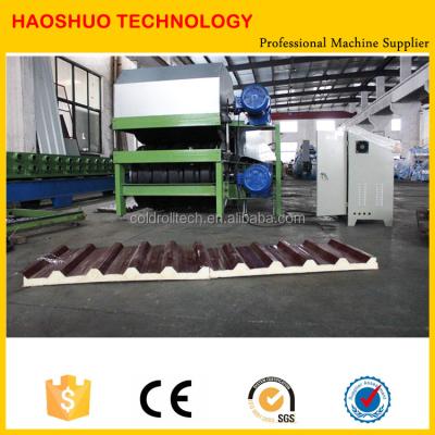 China Continuous PU PIR Sandwich Panel Machine for Roof and Wall Panels PU Roof and Wall Panel for sale