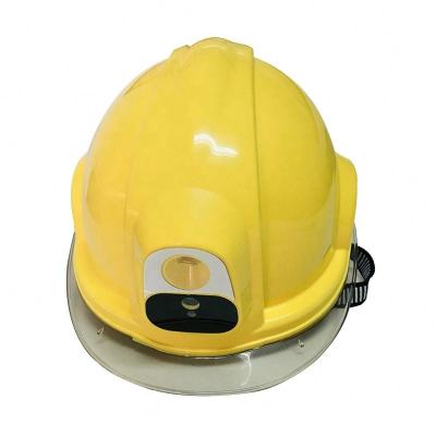 China Lntelligent 4G LED Smart Hard Hat Helmet Safety Engineering With Lamp Radio And Electrical elect. Main Operating Mechanics for Site Hard Hats Engineer for sale