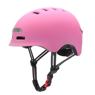 China Hot Sale Relee LED Bike Helmet Rechargeable Bicycle LED Riding Helmet With Warning Lamp Mountain Bike Helmets for sale