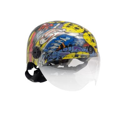 China ABS+PC Helmet E-scooter 2022 Electric Scooter Open Face Urban Mountain Ebike Safety-Hat Women Helmets Motorcycle Cycling Motorcycle for sale