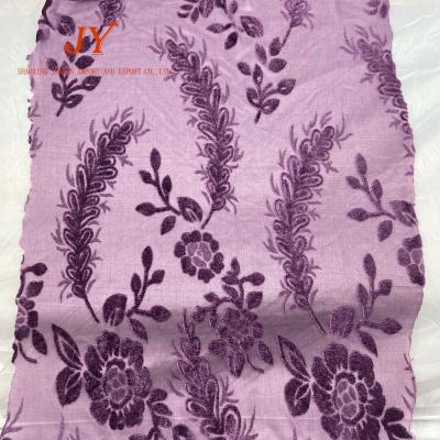 China Textile Custom Fusible 100% Polyester Jacquard Velvet Fabric For Sofa Upholstery for sale