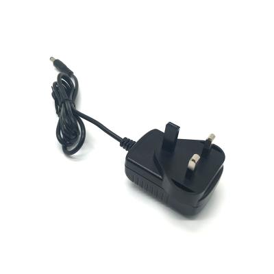 China Electronic Products Wholesale CE FC RoHs UKCA Certificated 5v 6v 9v 12v 0.5a 1a UK Plug Power Adapter Adapter Black DC for sale