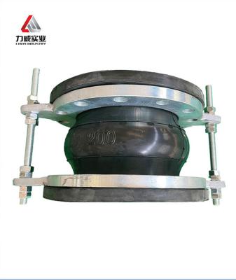 China Suppress Vibration With DN15-DN4000 Single Sphere Flexible Rubber Joint Customization for sale