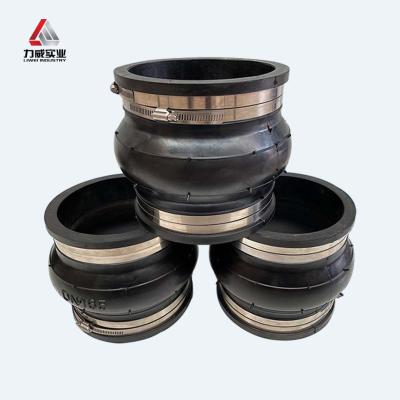 China NBR Clamp Type Rubber Joint With Noise Reduction And Excellent Sealing Performance en venta