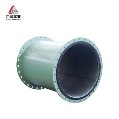 中国 300Psi Rubber Lined Pipe Natural Synthetic Lining Seamless Steel Design 販売のため