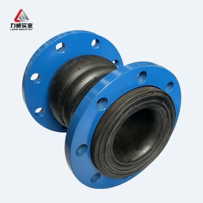 China Noise Reduction Double Sphere Flexible Joint NR/NBR/SBR/EPDM Vibration Absorption for sale