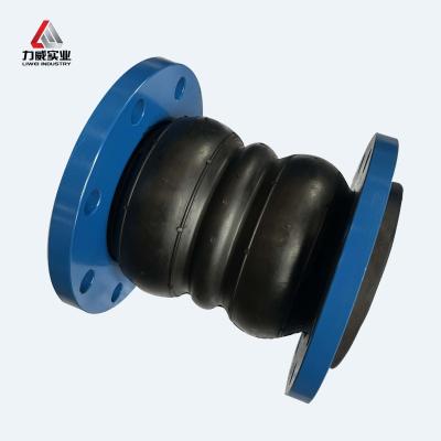 China Double Sphere Flex Connector Flanged Connection Flex Pump Connectors for sale