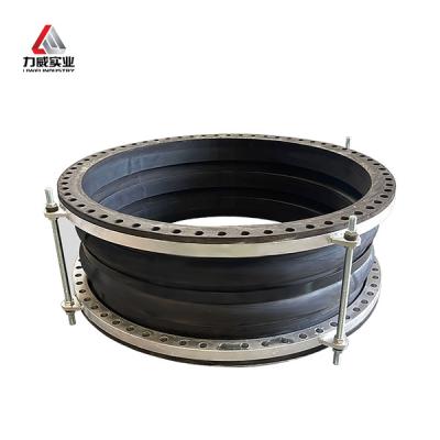 China Hand Wound EPDM Double Ball Rubber Expansion Joint Axial/Horiz /Angular Movement for sale