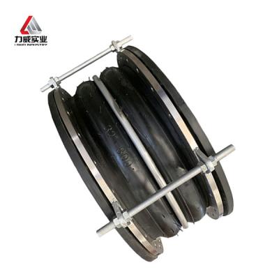 China Neoprene Flex Seal Expansion Joint With Seal Full Face Hand Wrap Limited Tie Rod en venta