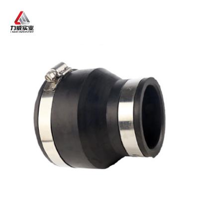 China 2 Inch 4 Inch Clamp Type Rubber Expansion Joint Neoprene For Pipe Lines for sale