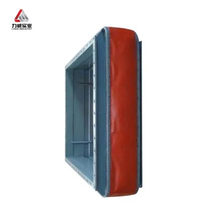 Chine Flange Fabric Non-Metallic Expansion Joints Red Rectangular SS304 à vendre