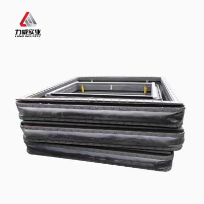 China Non-Metal Skin Fabric Fiber Compensator Air Duct Expansion Joint Soft Connection Desulfurization Dust Removal Tail Gas zu verkaufen