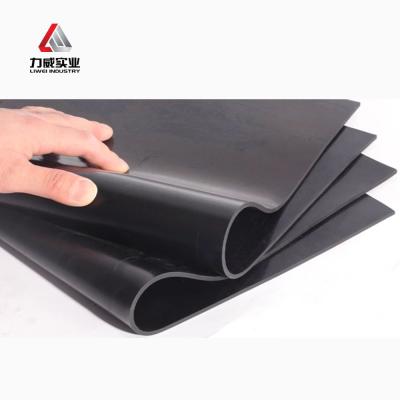 China Ding Qing Wear-Resistant Oil Anti-Slip Industrial Soft Epdm Nitrile Rubber Sheet Black Insulation Pad for sale