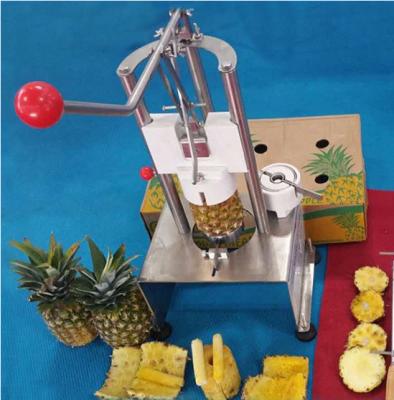 Κίνα Factory price 304 stainless steel fruit easy operating manual pineapple peeling and pitting machine προς πώληση