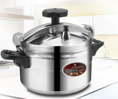 中国 25L hotel good price and quality aluminum alloy cooker commercial portable gas pressure cooker 販売のため