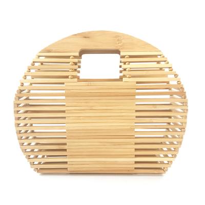 China eco-friendly & 2021 Renel 2021 Pure Handmade Natural Fashion Hot Sale Eco-friendly Women's Bamboo Handle Handbag for sale