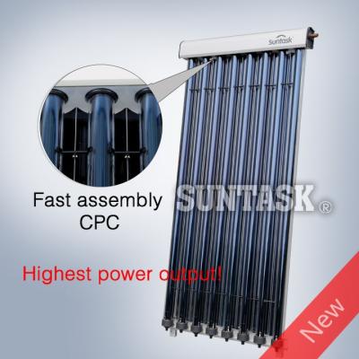 China Water Heater Suntask New Product CPC Solar Heat Pipe Collector With High Power Output for sale