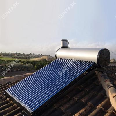 China Outdoor low pressure solar geysers with 200L for sale