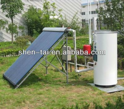 China Split Pressurized Solar Water Heater Hot Water Tank With Double Coil 500L TK-500LS 500L for sale