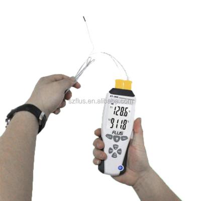 China K type handheld double input thermocouple thermometer made in china ET-959 for sale