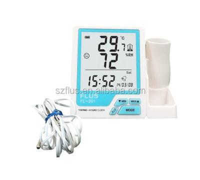 China FL-201 FL-201 Clock Temperature Humidity Meter Alibaba Best Sellers for sale