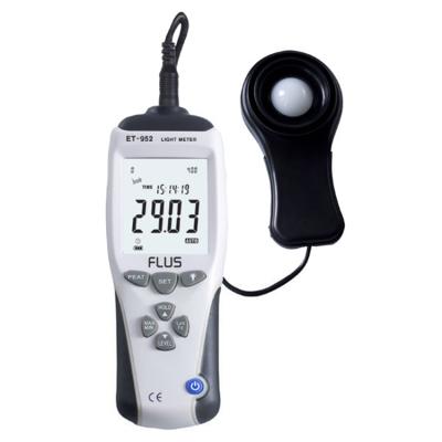 China 185*66*33mm Kelvin Light Meter High Accuracy Digital Lux Meter for sale