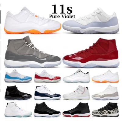 China Rubber Good Quality Cool Gray Retro Basketball Shoes Retro Mens ACCORD aj11 Trainers LOW Sneakers for sale