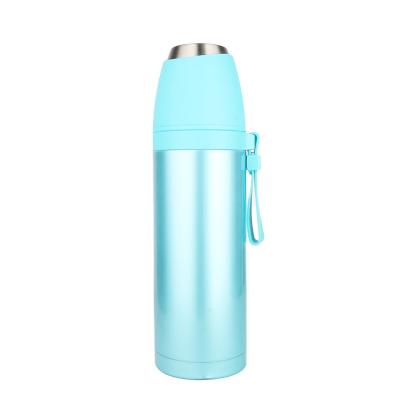 China POPULAR PORTABLE 304 Stainless Steel Vacuum Bottle Double Wall Vacuum Sports Bottle for sale