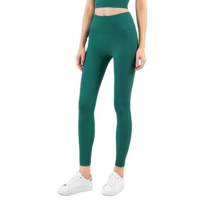 China Wholesale High Waist Breathable Seamless Yoga Cuffs Pants Breathable Gym Wear Clothes Yoga Pants Cuffs for sale