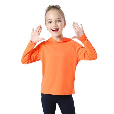 China Long Sleeve Custom Design Rash Guard Warm Outdoor UPF50+ Rashguards Kid Breathable Solid Quick Dry Long Sleeve for sale