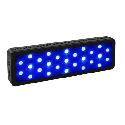 China Coral Reef Fish Tank Lighting BT Radio 0%-100% Dimmable 3 Channels Marine Led Lights For Saltwater And Freshwater for sale