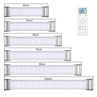 China 30cm/45cm/60cm/75cm/90cm/120cm Programmable And Dimmable Lamp Aquarium Led Aquarium Lighting Multi Lamps Control By 1 Remote for sale