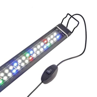 China Aquarium timing 30cm 50cm 70cm 90cm 120cm aquariums t8 tube lights waterproof for hard corals full spectrum smart aquarium led light for sale