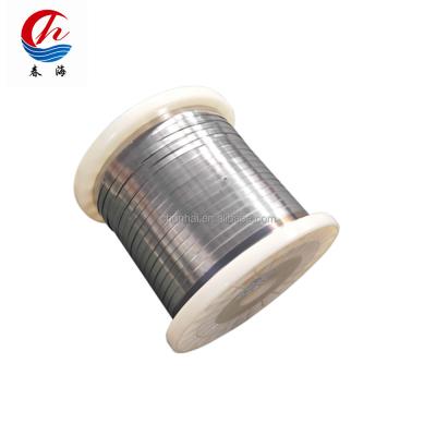 China Electrical Resistance Ribbon ni80cr20 Heating Alloy Flat Heating Wire for sale