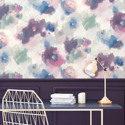 China Modern Custom High Quality Flowers Peel and Stick Self Adhesive Wallpaper for Home Decor Gasser for sale