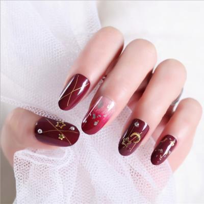 China Design Set Products False Press 24 Pieces Women Art Nails Style Finger Packaging Quantity Cover OEM Wear Fake Nails for sale