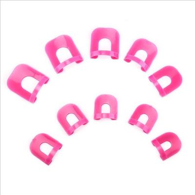 China 26pcs/set Nail Gel Aid Nail Puddle Proof Clips Nail Polish Aid Protector Manicure Auxiliary Tools for sale