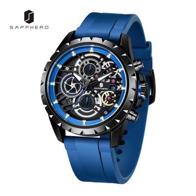 China 2021 New Hot Selling High Quality Custom Fashion Auto Date Men's Wrist Watch Quartz for sale