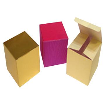 China Handmade Wholesale Recyclable Paper Candle Packaging Boxes for sale