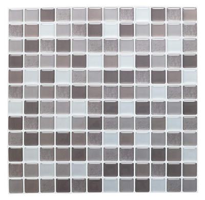 China Best Waterproof+Self-adhesive Peel and Stick Tile Mosaic Backsplash for Kitchen for sale