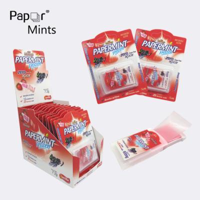 China JSL003 Normal High Quality Sweet Fresh Strips Mint Candy Paper for sale