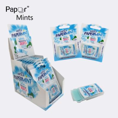 China Natural High Quality Fresh Paper Mint Types Of Confectionery Bozai Puff Strip for sale