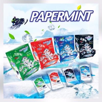 China Sugar Free Cool Fresh Puff Mint Strip Candy for sale