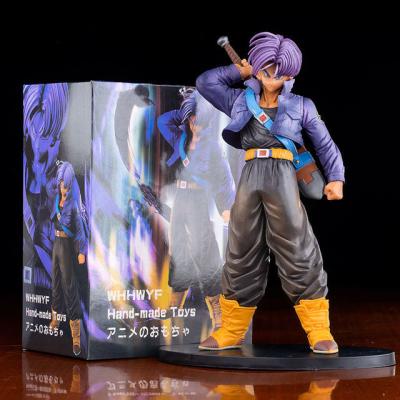 China Super cartoon toy 25CM anime DBZ LC trunks action number goku figura PVC model toy for gifts for sale