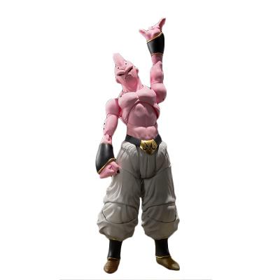 China Cartoon Toy Japan Anime 19cm SHF Buu Action Figures DBZ Movable PVC Model Toys for sale