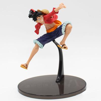 China One Piece Cartoon Toy 18cm Action Number Anime Luffy Action Number 2nd Monkey D Luffy PVC Collectible Figures Toys New for sale