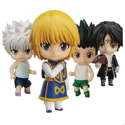 China Cartoon Toy 10cm Hunter X Hunter Figure #1184 Nigeria Freecss Killua Zoldyck #1185 Government Clay Figure Model Toy For Gifts for sale