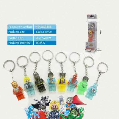 China Safety Salling Hot Educational Anime Building Blocks For Super Heroes Super Heroes Master Chain Figure Sm358b for sale