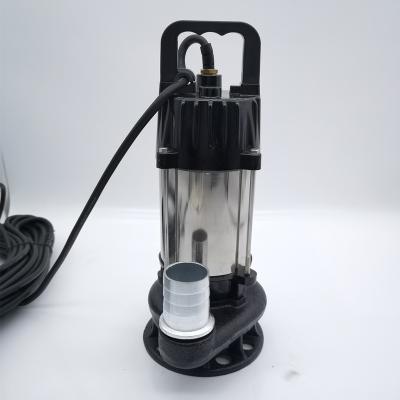 Chine solar powered 48/60v dc submersible sewage waste submersible pump with cutter for irrigation sewage solar water pump stainless s à vendre